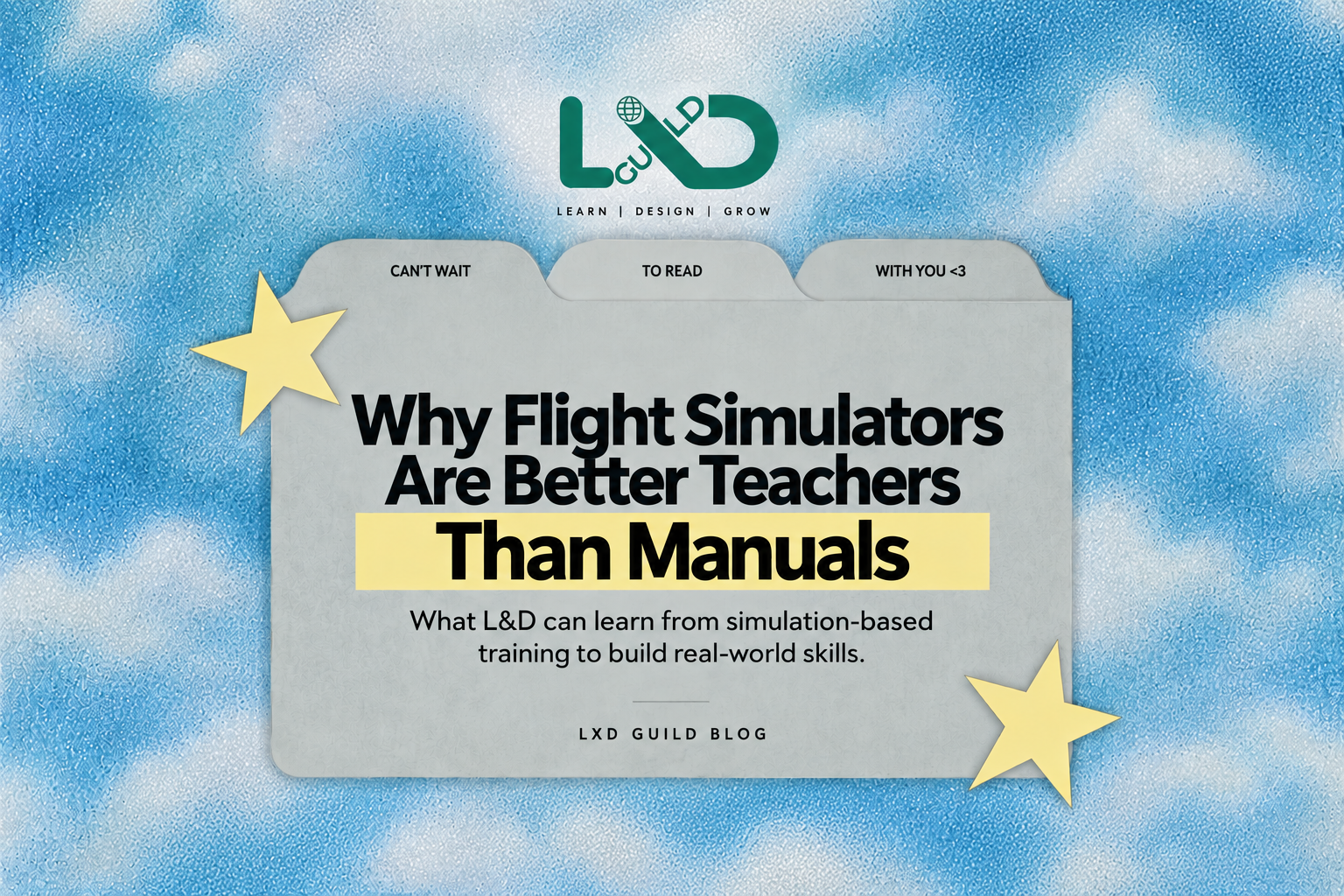 Why Flight Simulators Are Better Teachers Than Manuals